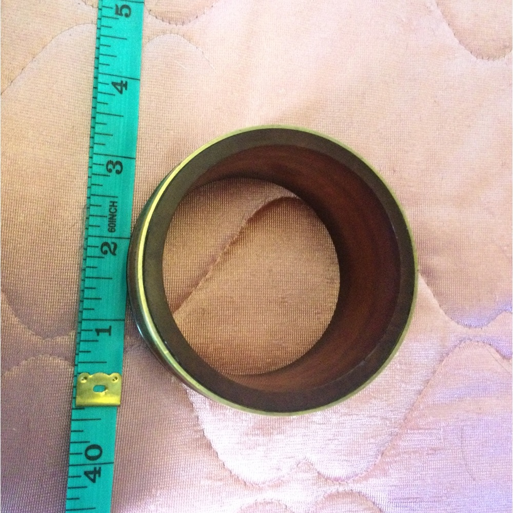 - Antique Root Beer Bakelite Bangle - image 3